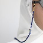 Lapis lazuli glasses chain