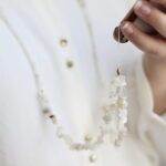 Moonstone phone chain